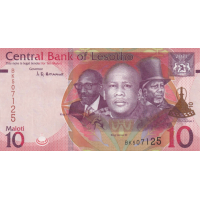 (005) ** PNew (PN26a) Lesotho - 10 Maloti (2021)
